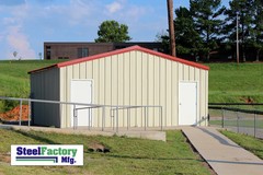 Steel Factory Mfg Prefab 20x30x10 Beam Frame Garage Building Low Cost DIY Kit