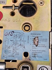Marks A5EU-CL-W16 Heavy-Duty Commercial Escutcheon Mortise Lockset Left Hand