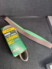 1″ x 30″ Inch Zirconia Sanding Belt Kit 80 Grit Lifetime Carbide 2 PACK +1 belt