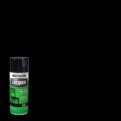 Rust-Oleum 1905830 Lacquer Spray Paint, 11 oz, 11 Ounce (Pack of 1), Black