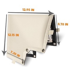 Insulated Cover for Outdoor Backflow Pressure Vacuum Breaker 600d Oxford fabric