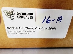 Box of 25- DAP 7565029930 Epoxy Nozzle Kit