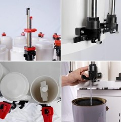 12 Stations Paint Colorant Dispenser110V2.3L Drum Paint Color Tinting Machine