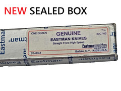 Genuine Eastman Cutting Machine 7″ (80C7-HS) Straight Knives USA (12/box)