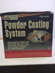 Chicago Electric Power Tools Powder Coating System 94244 Paint Gun 120V Open Box