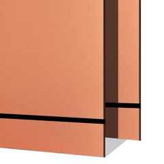 4PK Metallic Laser Engravable Plastic Sheets Brushed Gold Silver Mirror 8″x12″