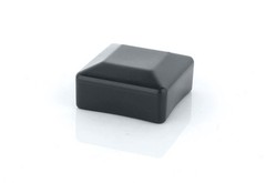 10x Fence Post Cap 20×20 mm Anthracite Post Cap Square Fence Post Capen