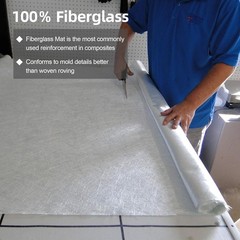 Fiberglass Cloth 1708 Biaxial Cloth Mat 50in Wide X 4Yd
