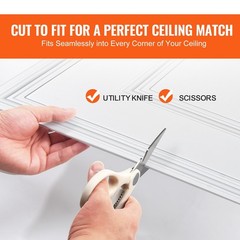 Ceiling Tiles,12-Pack 24 x 24 in,Drop Ceiling Tiles Premium PVC Sheet,Easy Insta