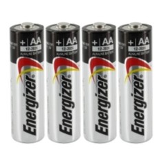 Chaos Supplies BATAA Chaos Safety Supplies Aa Alkaline Batteries 4pk