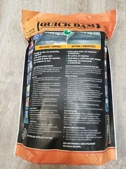 Quick Dam Water-Activated Flood Barrier-5 Feet-1/Pack