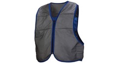Pyramex Safety CV100M Cooling Vest – Gray and Blue – Size Medium-Extra Large