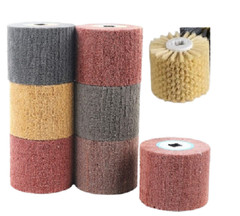 10PCS Burnishing Drum Wheel Set Sisal & Non Woven Abrasive Wheels