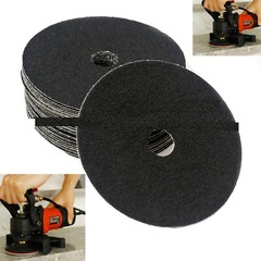 4″ Silicon Carbide SandPaper 105 Pack Wet/Dry Hook&Loop Granite Marble Concrete