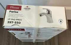 Pfister Parisa 4-in. Centerset Single-Handle Bathroom Faucet in Polished Chrome