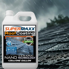 NANO ROOF COATING FOR ASPHALT SHINGLES TILE FIBERGLASS METAL- ONE GALLON