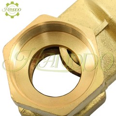 1-1/2 Inch Brass Gate Valve DN40, NPT Brass Female Threaded Rotary Globe Valve