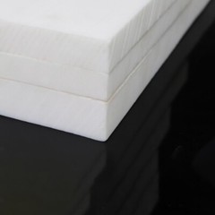 PTFE Plate Sheet High Temperature 2/3/4/5/6/8/10/12/15/20mm Thick Plastics White