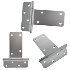5” Heavy Duty Gate Hinges,260 Lbs Capacity Black Door Hinges，4 Pack