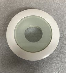 USED Juno Lighting 12W-WH 4-Inch Recessed Shower Trim, White