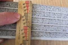 Steps treads, concrete embedded, stair tread, 3″ x 54″, NOS