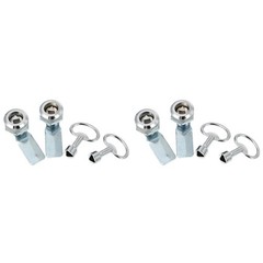Set of 2 Locks for Cupboards Heavy Duty Triangle Desk Cabinet Keyed