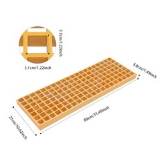 3PCS Fiberglass Drain Grate 1,100LBS Capacity Industrial Staircase Cover