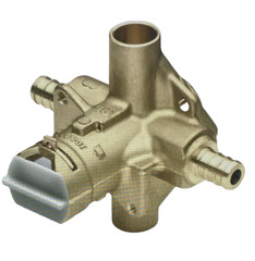 Moen FP62380 M-Pact Posi-Temp Tub/Shower Rough-In Valve, 1/2″ Crimp Ring PEX