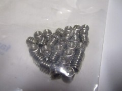 1/4″-20 x 1/4″ Hex Cup Point Grade 18-8 Stainless Steel Socket Set Screw QTY 30