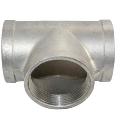 1/8″-1″ Tee 3 way Female Stainless Steel 304 NPT Threaded Pipe Fitting Connector