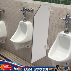 Toilet Partition Men’s Urinal Privacy Screen For Hotel Public Place Bathroom 35″