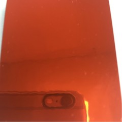 GLOSS TRANSP NEON ORANGE / CANDY BURST ORANGE Powder Coating Paint, 1Lb/0.45kg