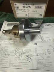 Yale 4607LN AU BSP Entrance Door Lock Grade 2 Satin Steel Finish