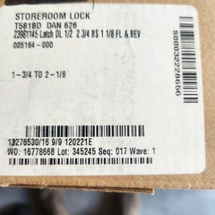 Falcon formerly Yale cylindrical Lockset Grade 1 Storeroom function/ T581BD
