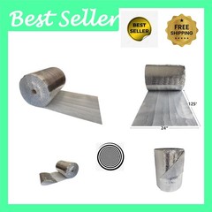 Reflective Bubble Insulation Roll, 24″ x 125′ – Perfect for Any Climate