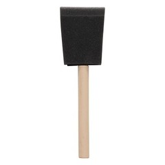 Foam Brush, 3 in W, Wood Handle Pack of 40 Linzer 85053