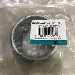 Southland 2 In. x 1-1/2 In. Hex Galvanized Bushing 511-987BG Southland