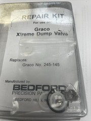 Bedford 20-3014 Dump Bleed Valve Repair Kit Replaces Graco 245-145 245145