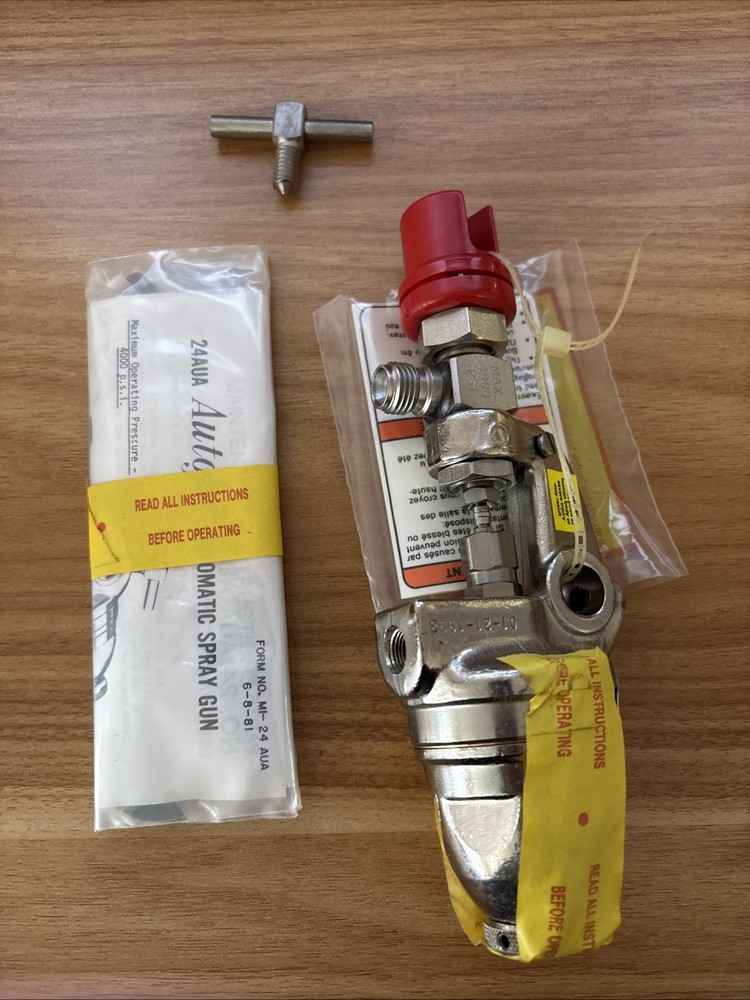 Autojet AA24AUA Automatic Spray Gun 4000 PSI Air Actuated Hydraulic Nozzle NEW!