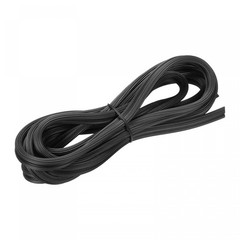 uxcell Screen Spline, 5M/16.4Ft Rubber Sealing Strip Window 6mm x 5M, Black
