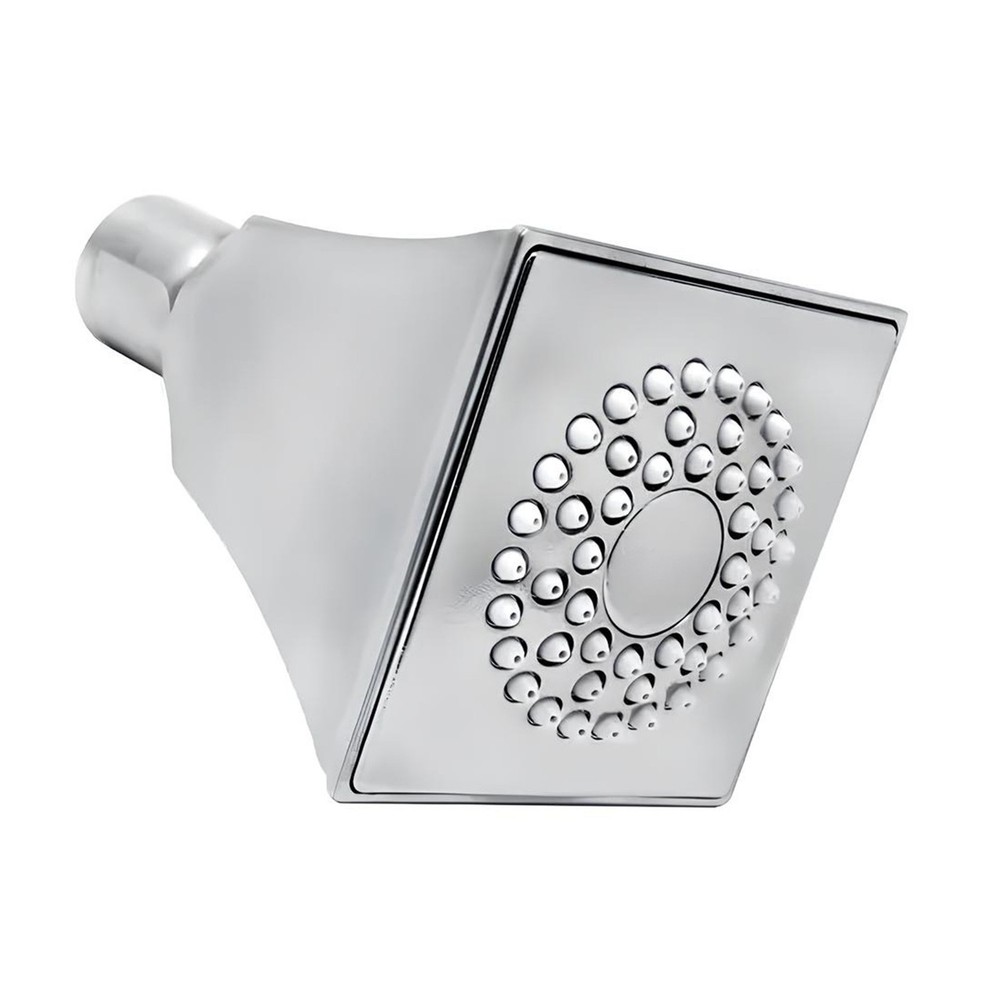 Brixwell Shower Head Assembly Only Single Function, Brass, 5″ H, Polished Chrome