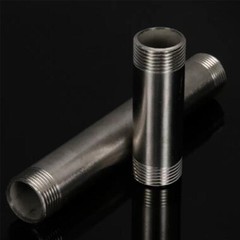 3/4″-1″ BSP Male Length 10-50cm Barrel Nipple 304 Stainless Steel Pipe Fitting