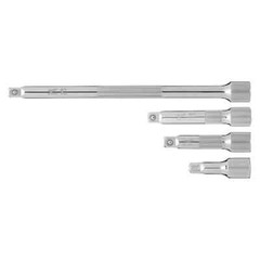 Milwaukee Tool 48-22-9340 Socket Extension Set 14 In L, 4 Pieces, Chrome