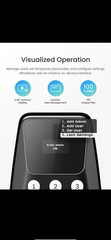 DESLOC C100 Keyless Entry Door Lock with Keypad – Smart Deadbolt Lock for Fro…