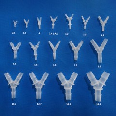Y Type Tee Joint Plastic Connector Pipe Hose Durable Eco-Friendly Air Fuel Water