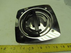 Eberhard 2 Point D-Ring Door Handle SS W/Black Handle Right Hand Lot of 2