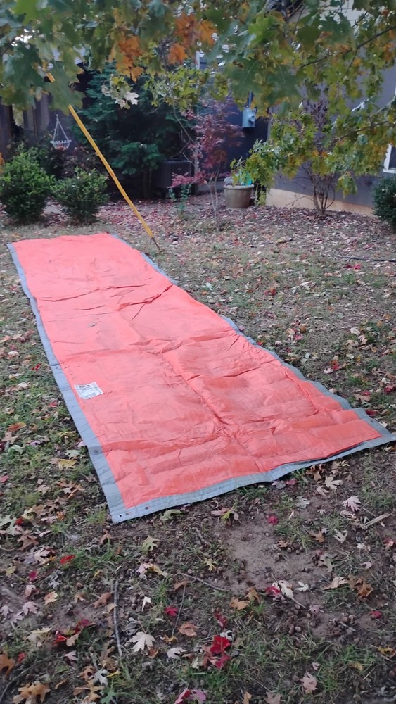 GRIP RITE – XR1625GR – 1 LAYER EXTREME CONCRETE CURING BLANKET ( 6′ X 25′ ) USED