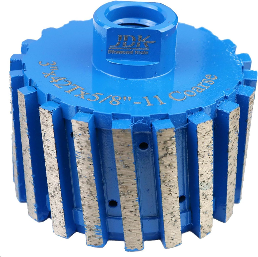 JDK 3 Inch Diamond Drum Wheel Segmented Zero Tolerance for Grinding Granite Marb