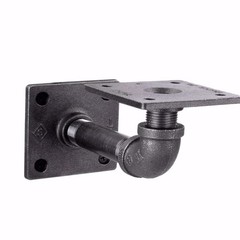 STZ 4000477 6 in. Wall Mount Shelf Bracket44; Steel