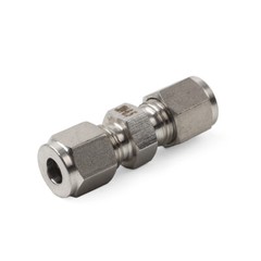 1Pc 1/4″ 6.5mm Equal OD Straight Through Ferrule Pipe Tube Connector 